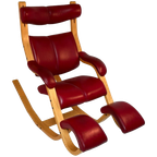 Peter Opsvik - Stokke - Gravity Balance (Design Form 1991) Ergonomically Shaped Rocking Chair thumbnail 1