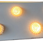 Wit Metalen Wandlampje Met Sterren thumbnail 1