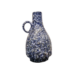 Fat Lava Vaas West Duits Aardewerk, Es Keramik, Blauw / Wit thumbnail 1