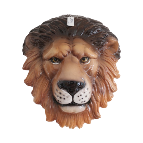 Italië Wandmasker Wand Masker Handgeschilderd Leeuw
