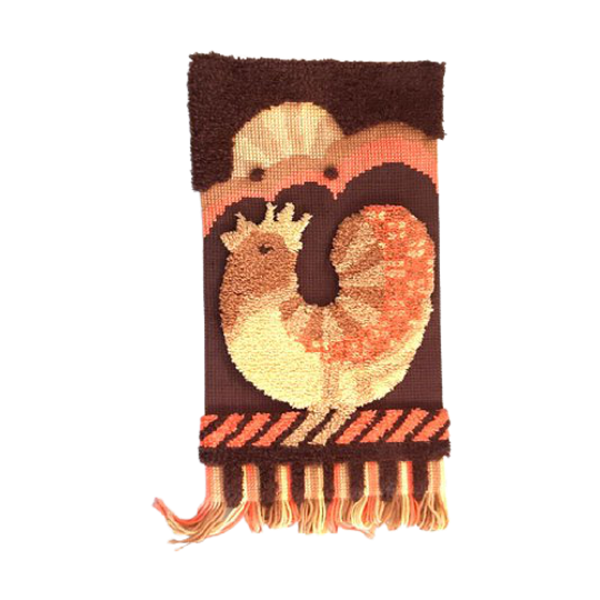 Rl44 – Textiel Wand Object – Jaren 70 1