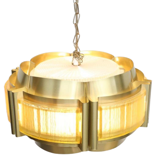 Vintage Deense Hanglamp 1