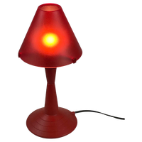 Veneta Lumi - Lulu - Serie Z2000 - ‘Laguna Light’ - Postmodern - Plastic Design - Tafellamp - Red