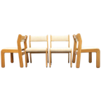 Deense Eetkamerstoelen Set Van 4 thumbnail 1