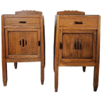 Amsterdamse School Art Deco Nachtkastjes thumbnail 1