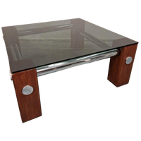 70's Brutalistische Vintage Salontafel Coffeetable