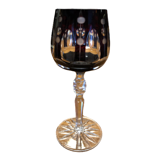 Wijnglas Met Bordeaux Rand 1
