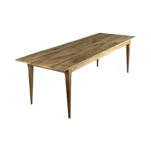 Eettafel Frans Eiken Antiek 245Cm