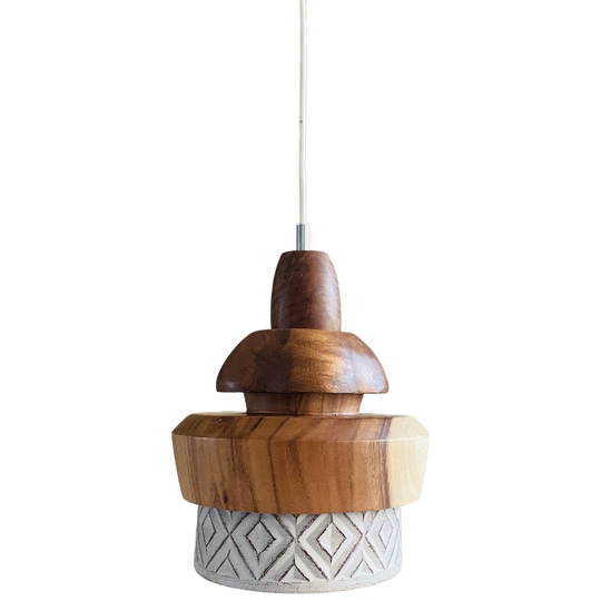 Hanglamp Met Reliëf 1