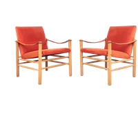 Safari Stoelen Van Eikenhout, Skipper Møbler 1980s