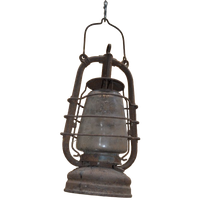 Antieke Stormlamp D.r. Patent Feuerhand Ca. 1920 – Roestig Patine En Decoratief Erfstuk