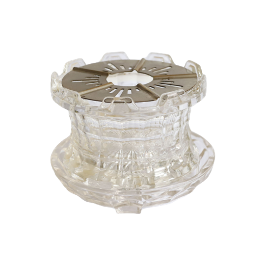 Vintage Persglas Rechaud Theelichthouder 3-delig | Kerst 1