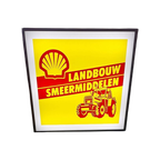 Supermooie Shell Lichtbak Reclame Landbouw Smeermiddelen🚜 thumbnail 1