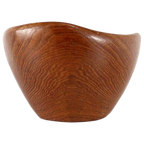 Vintage Teak Houten Schaal thumbnail 1