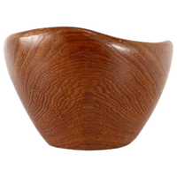 Vintage Teak Houten Schaal