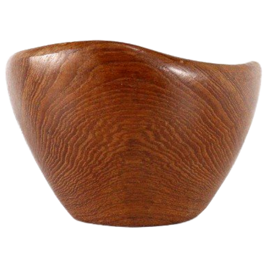 Vintage Teak Houten Schaal 1