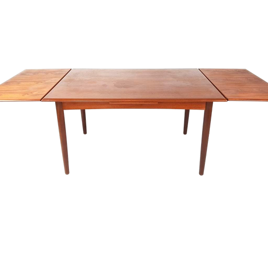 Vintage Teakhouten Uitschuifbare Eettafel | Tafel 1