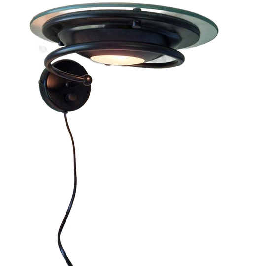 Vintage Postmoderne Steinhauer Ufo Wandlamp Design 1