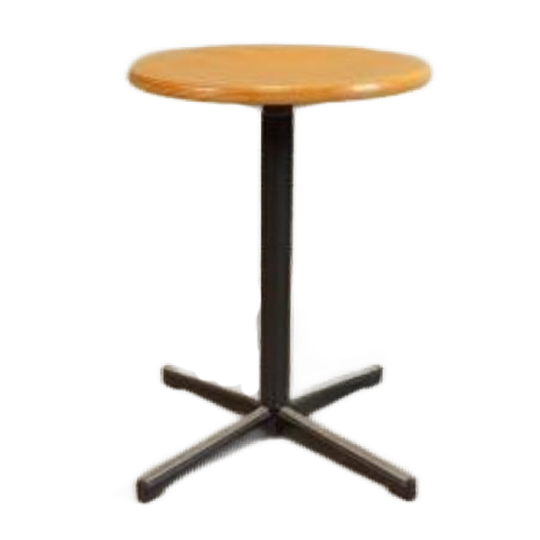 Vintage Industriële Kruk, Rond 1