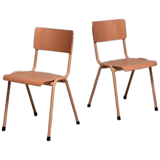 Retro Eetkamerstoelen Nieuw Eettafelstoelen Roze Prijs P/st 1