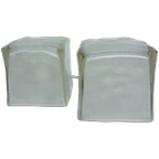 Set Vintage IKEA Iviken ‘melting Ice Cube’ Tafellampen thumbnail 1