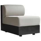 101 Copenhagen | Tribu Lounge Chair - Linen thumbnail 1