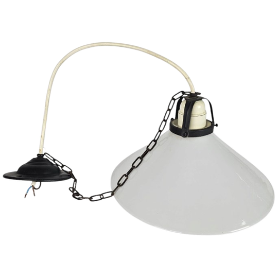 Soholm - Opaline - Koper - Hanglamp - 1960'S 1