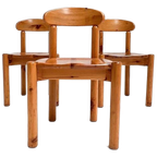 Set Van 3 Eetkamerstoelen Van Rainer Daumiller, 1970's thumbnail 1