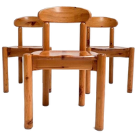 Set Van 3 Eetkamerstoelen Van Rainer Daumiller, 1970's