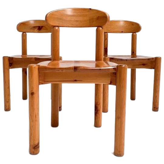 Set Van 3 Eetkamerstoelen Van Rainer Daumiller, 1970's 1