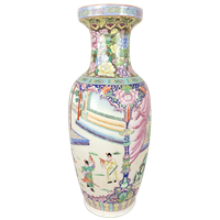 Grote Vintage Chinese Vaas (62Cm)