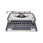 Vintage Olympia Traveller De Luxe Typemachine Met Koffer ‘70 thumbnail 1