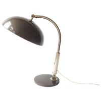 Hala Zeist Model 144 Bureaulamp, Grijs-Zilver, Metaal