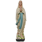Antiek Vintage Beeld Heiligenbeeld Beeld Maria In Gips 72 thumbnail 1