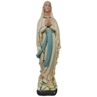 Antiek Vintage Beeld Heiligenbeeld Beeld Maria In Gips 72