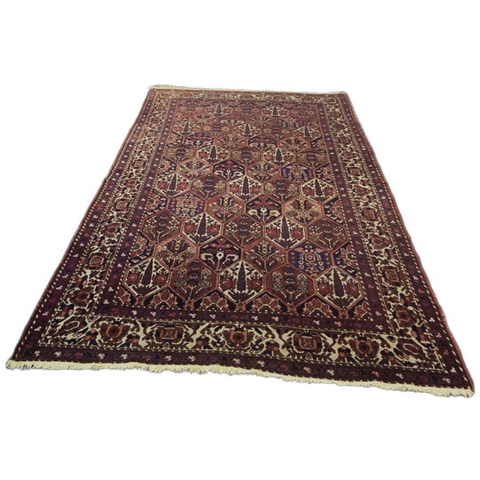 Perzisch Tapijt Baktihari 300x220 Wollen Vloerkleed 1