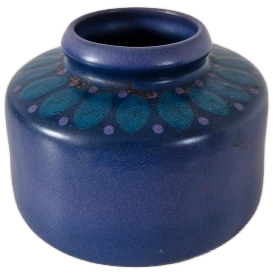 Vintage Vaas Kmk Kupfermühle Keramiek Vaasje 1