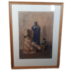 *stilleven Aquarel A J Ter Veld Schilderij thumbnail 1