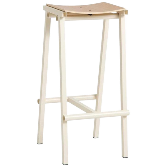 HAY | Taburete 8 Barkruk High H 75 Cm Eggshell 1