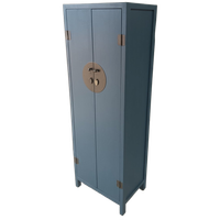 Linnenkast / Servieskast Oosters Blauw