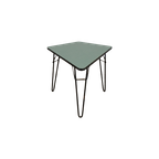 Willy Van Der Meeren T2 Table (Original Base With A New Tubax Formica Top) thumbnail 1