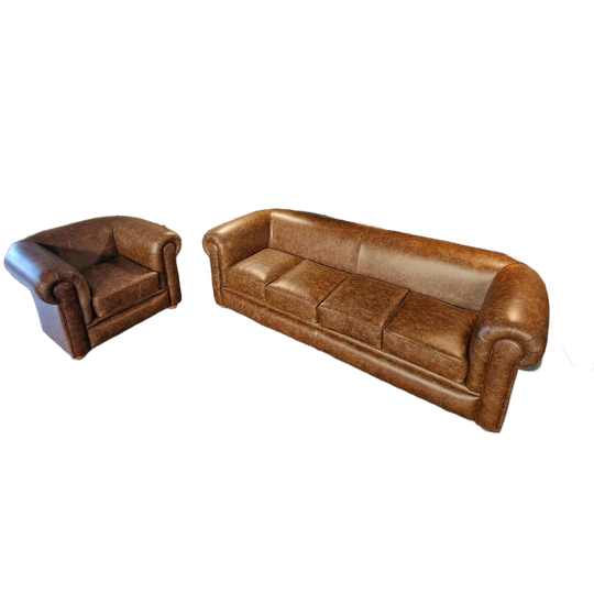 Chesterfield Kendal 4+1-zits Set, Zonder Knopen 1