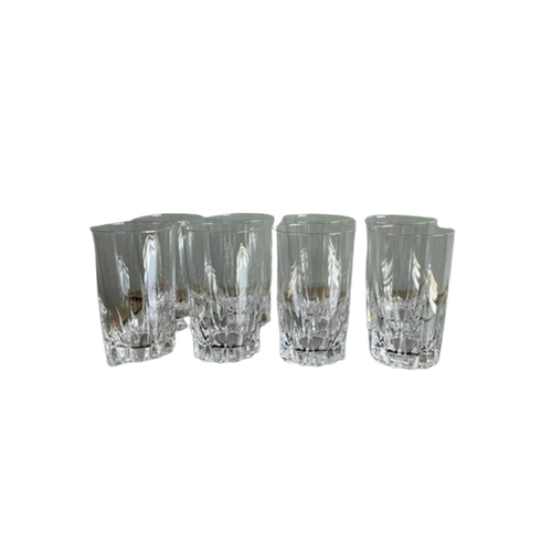 8X Cristal D’Arques Louvre Longdrink Glazen