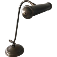 Leuke Vintage Metalen Bureaulamp Metaal Messing Kleur