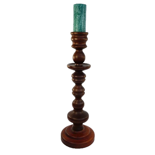 Hoge Houten Kandelaar 1