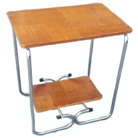 Vintage Bauhaus Art Deco Bijzettafel Sidetable Nachtkastje
