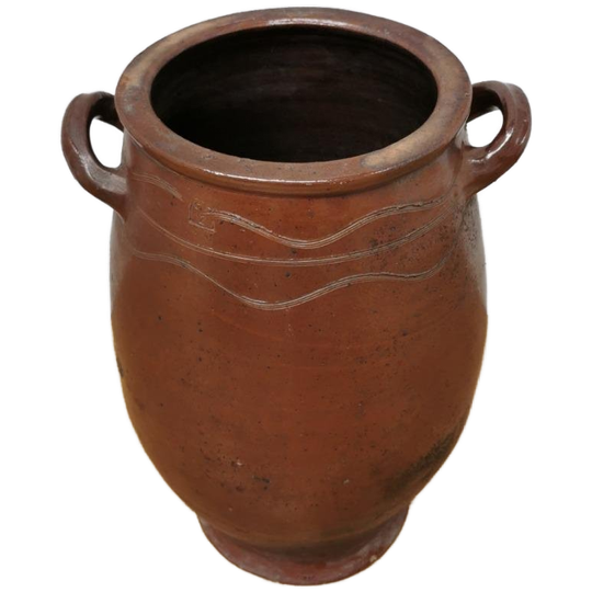 Grote Aardewerk Antiek Keulse Pot, Plantenbak, Bloempot 006 1