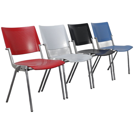 Set Of 4 Dining Chairs “sento” By Jørgen Kastholm For Dauphin, 1990s 1