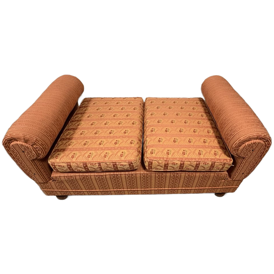 Vintage 'drop-arm' Sofa / Knole Bank 1