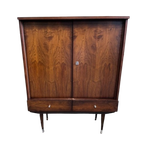 Vintage Houten Kast / Retro Buffetkast / Cupboard thumbnail 1